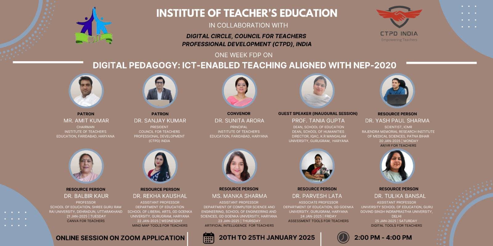 Digital Pedagogy: ICT-Enabled Teaching Aligned with NEP 2020